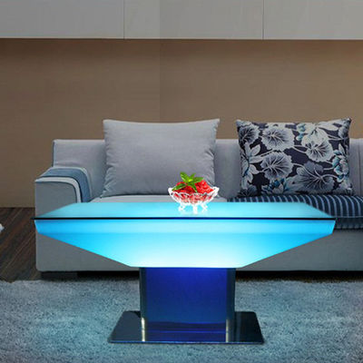 Comerciante cuadrado de mesa de barra brillante RGB control remoto con certificación CE