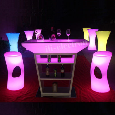 Cambio de color RGB iluminado Brillo de la mesa 80000h duración de la batería