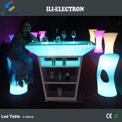 Cambio de color RGB iluminado Brillo de la mesa 80000h duración de la batería