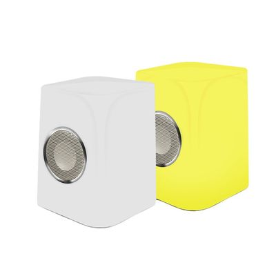 Control remoto inalámbrico de altavoces de luz LED de plástico estéreo 3D
