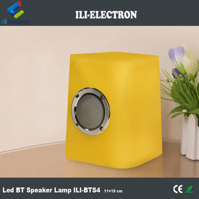 Control remoto inalámbrico de altavoces de luz LED de plástico estéreo 3D