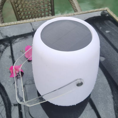 Lámpara solar portátil de LED Linterna 5000K IP65 resistente al agua Control remoto