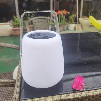Lámpara solar portátil de LED Linterna 5000K IP65 resistente al agua Control remoto