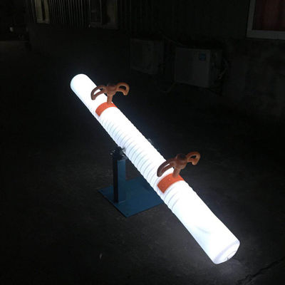Cambio de color de plástico LED iluminado mecedora para la escuela
