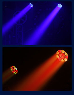 12 Ojo de abeja cabeza móvil luces de escenario LED para bar sacudidas teñidas IP20 resistente al agua