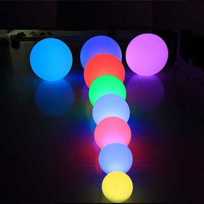 IP65 Luz de bola de brillo resistente al agua, luz de piscina flotante control remoto