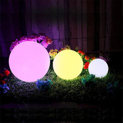 80cm de LED recargable para iluminar bolas de control remoto para Navidad