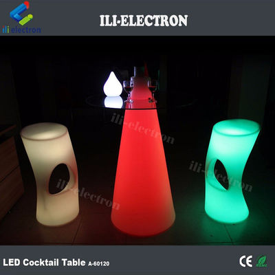 Colourful LED Light Up Cocktail Tables Recargable para las fiestas