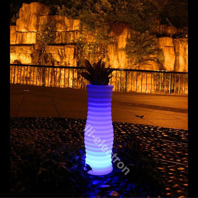 Puente de flores LED de control remoto, plantas decorativas iluminadas para el hogar