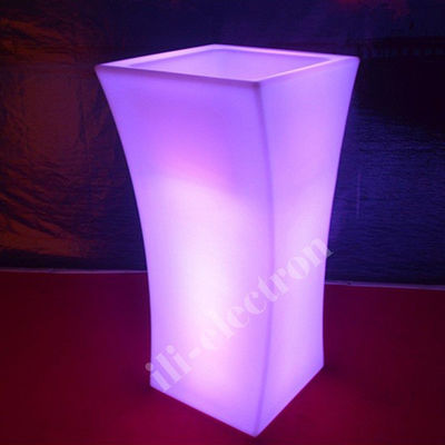 Iluminación de la luz de la maceta de flores recargable para el jardín de casa Hotel