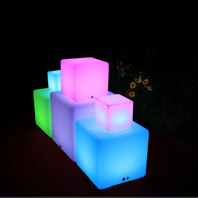 40Cm control remoto Patio lámpara LED cubo linterna fuente de luz LED para el patio entretenimiento