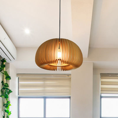 Luces colgantes de candelabros de madera para el comedor