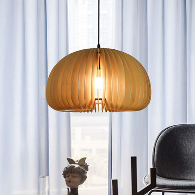 Luces colgantes de candelabros de madera para el comedor