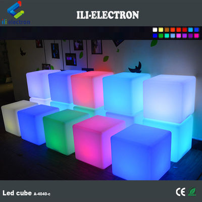 Luz recargable LED Cubo perfecta adición a las fiestas y clubes Fuente de luz LED