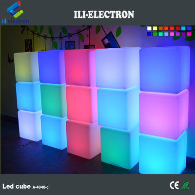 Luz recargable LED Cubo perfecta adición a las fiestas y clubes Fuente de luz LED