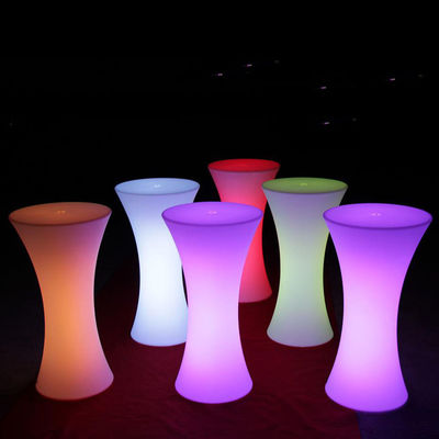 Tabla de cócteles LED para eventos Fiesta de bodas Bar Club Pub Método de envío por mar