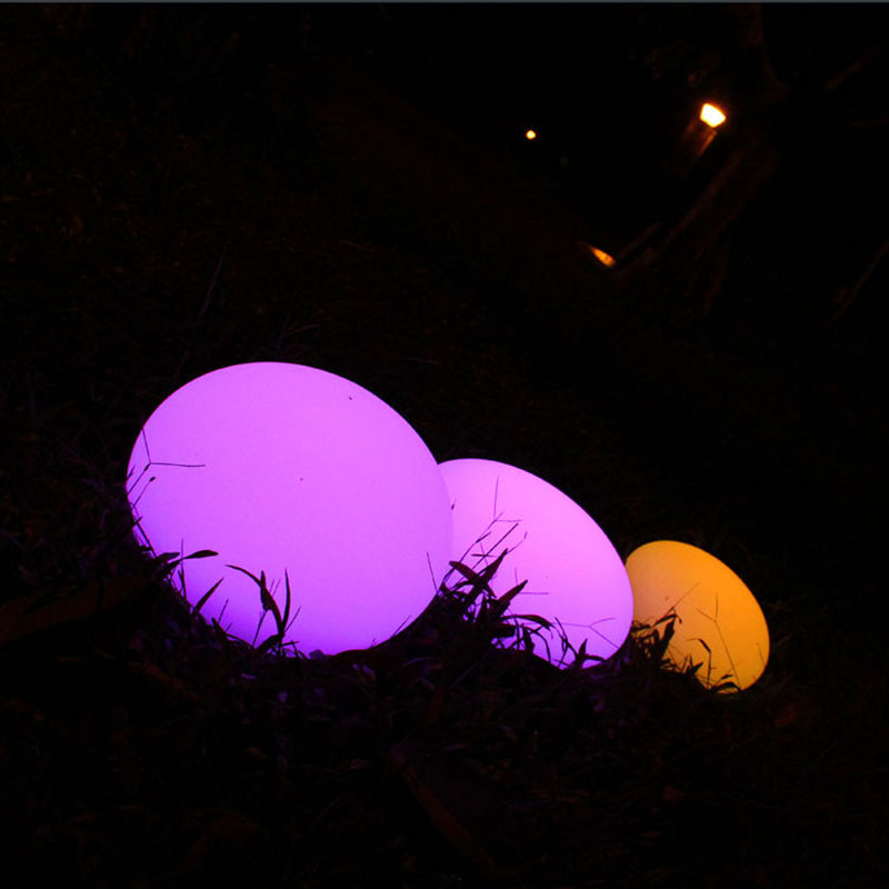 Lámparas de esfera solar Lámparas de bola Serie de luz para decoración de hoteles de jardín