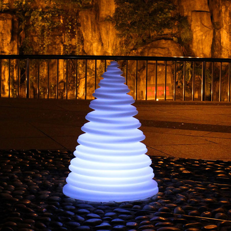 Lámparas de piscina LED de plástico Inalámbrico a prueba de agua para la decoración de Navidad