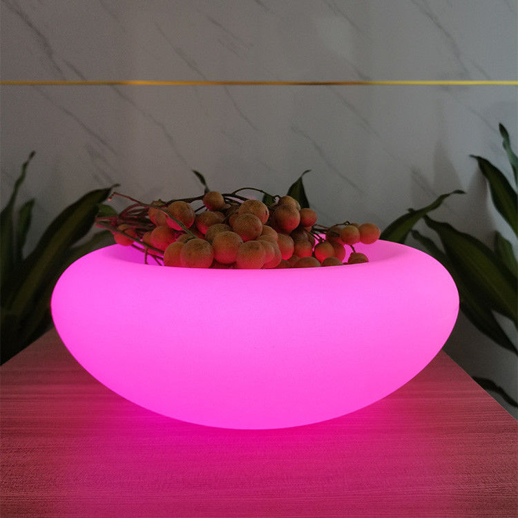 SMD 5050 cuenco de frutas LED recargable 16 cambios de color para la fiesta