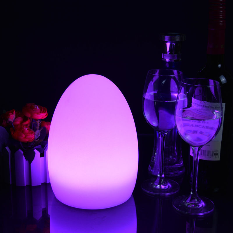 Lámpara de mesa LED de bar restaurante recargable decorativa de colores