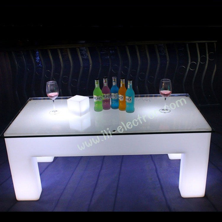Control remoto RGB cuadrado led mesa luminosa para club nocturno / patio de fiesta / KTV / vestíbulo