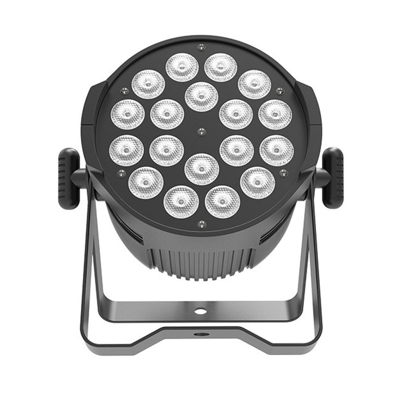 LED18 10W cabeza móvil LED luces de escenario coloridas resistentes al agua para eventos de bodas