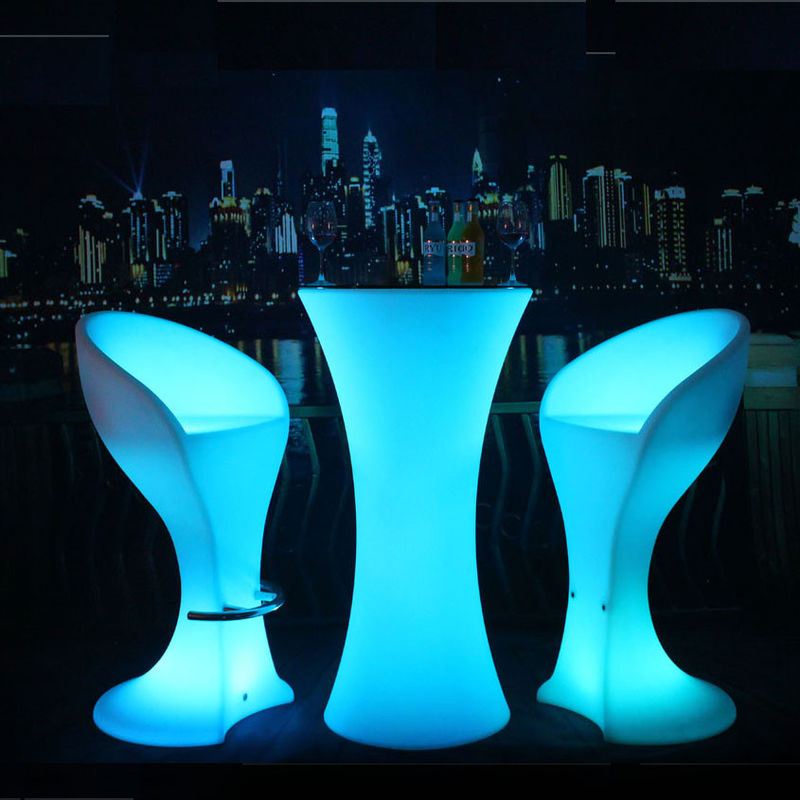 Tabla de cócteles LED para eventos Fiesta de bodas Bar Club Pub Método de envío por mar